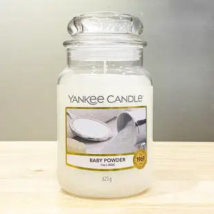 【妮蔻美妝】YANKEE 嬰兒爽身粉 623G Baby Powder 香氛蠟燭 CANDLE 瓶中燭