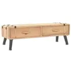 Solid Fir Wood TV Cabinet Retro Style Entertainment Center Media Stand vidaXL
