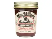 Mrs. Miller's No Sugar Added Strawberry Jam (6) 8 oz Jars Free Shipping