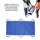 Patient Lift Transfer Sheet Soft Hospital Bed Positioning Pad With 6 Handles LVE