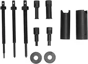 Motorcycle Bearing Puller Kit Heat Treated Steel Inner Bearing Extractor Remover Tool for 9 to 23mm Bearings 12pcs Ideal for Automotive Flywheels Motorcycle Wheels Pump Generator