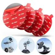pop-tech 90mm(3.54") 4pcs 3M Sticky Pads Replacement for Car Phone Mount