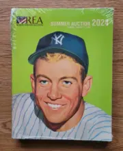 REA Robert Edwards Auctions Catalog Summer 2024 Mickey Mantle Steve Jobs-SEALED