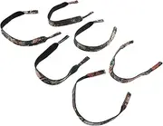 [HOMSFOU] Neoprene Eyeglass Strap 6pcs Floating Glasses Straps Sports Glasses Cord Eyewear Holders