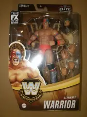 WWE LEGENDS Series 17 ULTIMATE WARRIOR Mattel Wrestling Figure IN HAND