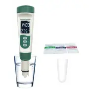 5-in-1 Digital Water Quality Tester: pH Meter, TDS, EC, Salinity & Temp – Ess...
