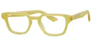 Mini 743022 80 Men's Glasses Yellow Size 49 - Private Health Rebate - Blue Light Block Available