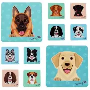 Drink Coasters Dog Medium Large Labrador Spaniel Collie Drinks Coaster Ceramic