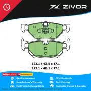 PROTEX Ultra Disc Pad Set For BMW X1 xDRIVE 201 E84 N20B20B 2011-2013 #DB1858CP
