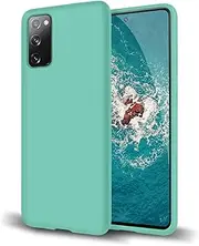 ZUSLAB Galaxy S20 FE 5G 2020 Case Nano Silicone Shockproof Gel Rubber Bumper Protective Cover for Samsung - Mint Green