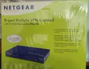 NETGEAR 8-PORT PROSAFE VPN FIREWALL w/ 10/100 MBPS SWITCH FVS318