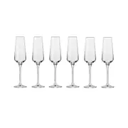 Krosno Avant Garde Champagne Flutes 180ml (Set of 6)