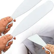 Berkland 2 Pack Extra Long Bed Sheet Tucker Tool for Making Your - to Help Protect Back, Nails & More Fitted Flat Sheets Duvets Mattress Paddle (2PKBST)