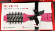 BRAND NEW Revlon One-Step Volumizer plus 2.0 Hair Dryer and Hot Air Brush, Pink