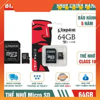 在飛比找蝦皮購物優惠-金士頓 MicroSD Class 10 64GB 存儲卡(