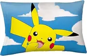 Franco Kids Bedding Super Soft Microfiber Reversible Pillowcase, 20 in x 30 in, Pokemon