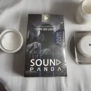 Sound Panda Gaming Earphones•SPE-G9 Light•detachable Mic•Blue•New Factory Sealed