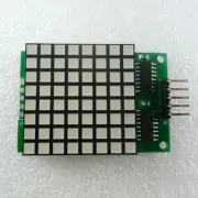 For arduiuo Demo Code Square Matrix Led 8X8 Red Dot Display Module for Animation