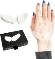 Carpio 2.0 ergonomic wrist rest (Small, Right, White)