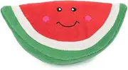 ZippyPaws Plush Dog Squeaker Toy, Watermelon, One Size, ZP868