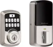 99420-001 Aura Bluetooth Programmable Keypad Door Lock Deadbolt Featuring Smartk