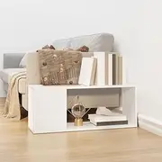 TV Cabinet, Entertainment Unit TV Stand TV Unit TV Cabinet White 80x24x32 cm Engineered Wood