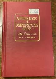 Whitman Red Book The Official Guide of US Coins 1981 34th Edition