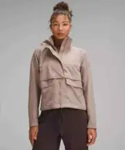 NWT Lululemon Always Effortless Jacket 8 Taupetastic Grey Gray
