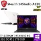 MSI微星 Stealth 14Studio A13VE-073TW-SP4 14吋 白 輕薄電競筆電-特仕機