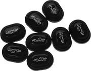 CRILSTYLEO 8pcs Car Door Bumper Protector Shock Absorber Pads Durable Noise Reduction Guard for Vehicle Door Edge Protection Easy Installation Fit