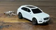Matchbox 18 Bentley Bentayga Diecast 1:64 Custom Keychain #3.29