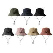 Anti-uv Bucket Hat Adjustable Fisherman Hat for Adult Unisex