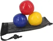 kokiya 3X Juggling Balls Hand Throwing Ball Toy Juggler Balls Acrobatics Toss Balls for Park