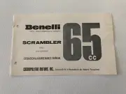 BENELLI SCRAMBLER & WOODSBIKE 65cc OPERATION & MAINTENANCE MANUAL
