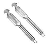 Fish Scale Remover Stainless Steel Handheld Fish Scraper Descaler Kitchen Tools