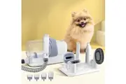i.Pet Pet Grooming Kit Vacuum Dog Cat Hair Dryer Remover Clipper Brushes Cleaning