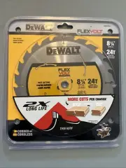 Dewalt DWAFV3824 8-1/4" x 24 Teeth Carbide Circular Saw Blade FlexVolt