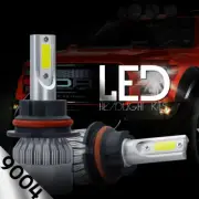 XENTEC LED HID Headlight kit 9004 HB1 White for 1988-1988 Mitsubishi Cordia (for: Volvo)