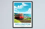 Wellington Travel Print Wall Art Wellington Wall Hanging Home Dcor Wellington