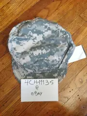 USGI Army ACU Patrol Cap & USGI Beret one used; three new