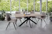 Marcel Scratch Resistant Fixed Dining Table Oak Sonoma