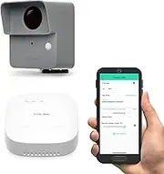 YoLink LoRa Smart Outdoor Motion Sensor Starter Kit, Driveway Alert, Property Invasion/Tresspassing Detector, Email/SMS/Push Alerts, Alexa, IFTTT, Home Assistant: Includes (1) Sensor, (1) SpeakerHub