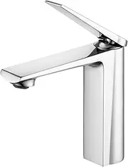 ACA International Basin Mixer Tap Bathroom Taps Solid Brass Laundry Vanity Sink Tap Faucet WELS(Chrome)