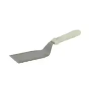 Thunder Group 5-1/4" x 3" Stainless Steel Plastic Handle Hamburger Turner