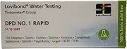 Lovibond - DPD No.1 Rapid Dissolve Tablets | Chlorine Testing for Pools & Spas | Visual & Comparator Use | Essential Water Analysis | 100 Pack | Compatible with Palintest Kits