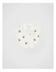 [Seed Heritage] Owl Bib in Canvas