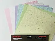 Yasutomo Fold'Ems Origami Hana Fubuki - 4332 - 5-7/8" square 18 sheets - NEW