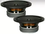 2x B&C 6PEV13 6-1/2" Midrange 240W 6.5" Replacement Speaker Woofer 8-Ohm (PAIR)
