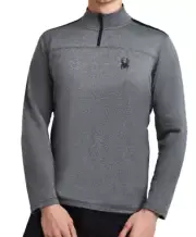 NEW Spyder Active Men's Midweight Quarter Zip Pullover Size XL