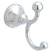 Franklin Brass 125861 Chrome Crestfield Wall Mounted Double Robe Hook